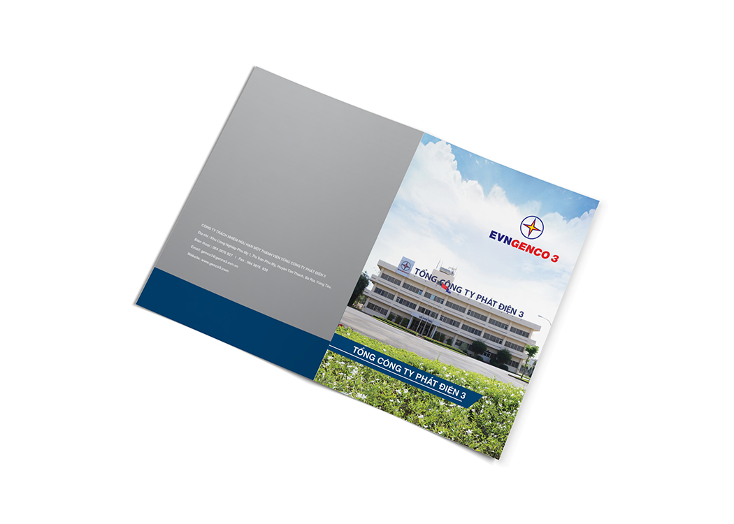 EVNGENCO 3 - Thiết kế profile cho công ty phát điện EVNGENCO 3